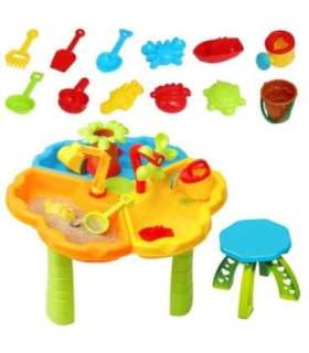 WOOPIE 2-в-1 столик для воды с креслом и песочницей