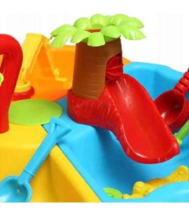 WOOPIE 2-ühes veemängulaud koos tooliga ja liivakast