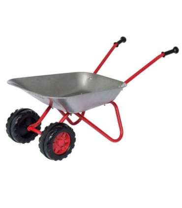 Rolly Toys kahe rattaga metallist aiakäru lastele
