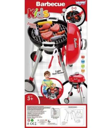 WOOPIE гриль для детей со светом и звуком + аксессуары
