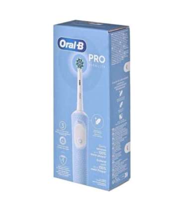 Oral-B Vitality Pro Adult Rotating-oscillating toothbrush Grey, White
