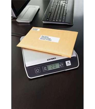 DYMO M10 Electronic postal scale Black, Silver
