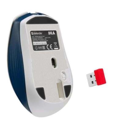 WIRELESS MOUSE DEFENDER DILA MM-282 RF 1800dpi 6P