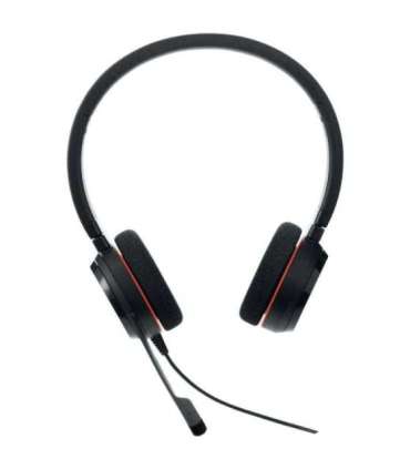 Jabra Evolve 20 Headset Wired Head-band Office/Call center USB Type-C / USB Type-A Black