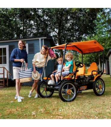 Педальный карт BERG на 4 человека, Gran Tour Racer, до 225 кг