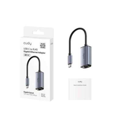 CUDY UE10C USB-C to Ethernet Adapter