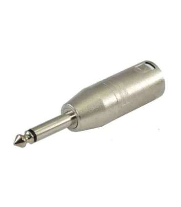 SSQ HA17 - Adapter jack 6,3mm - XLR 3-pin male