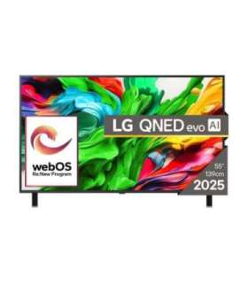 LG QNED AI 55QNED85A3C TV 139.7 cm (55") 4K Ultra HD Smart TV Wi-Fi Black