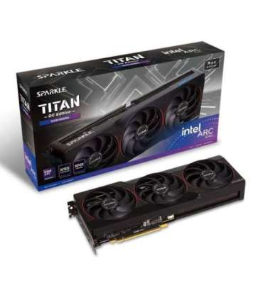 SPARKLE Intel Arc B580 TITAN NOX OC 12G graphics card