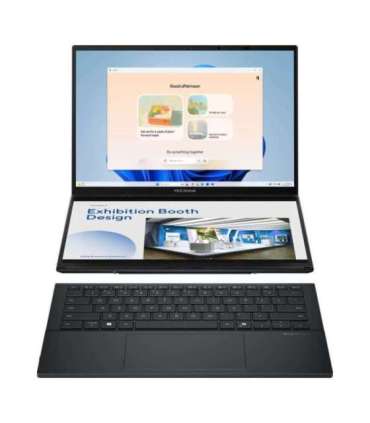 Asus Zenbook Duo UX8406CA-PZ009W Basalt Gray 14 " OLED Touchscreen 3K 2880 x 1800 pixels Glossy Intel