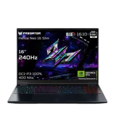 Acer Predator Helios Neo 16S AI PHN16S-71-96S5 Black 16 " OLED WQXGA 240 Hz Intel Core U9 275HX 32 GB