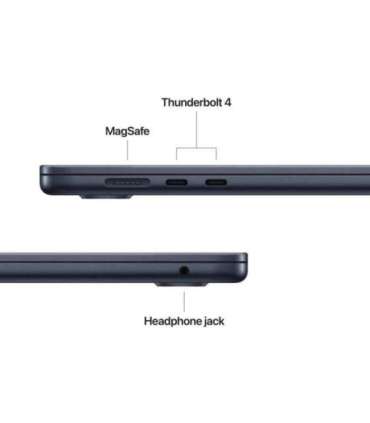 Apple MacBook Air Midnight 15 " 2880 x 1864 pixels Apple M4 16 GB Solid-state drive capacity 512 GB |