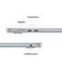 Apple MacBook Air 15” Apple M4 10C CPU, 10C GPU/16GB/512GB SSD/Silver/RUS Apple