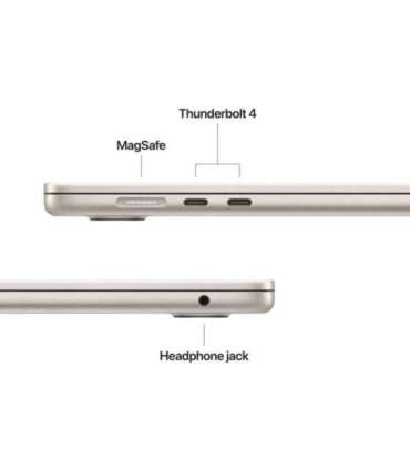 Apple MacBook Air Starlight 15 " IPS 2880 x 1864 pixels Apple M4 24 GB Solid-state drive capacity 512 GB