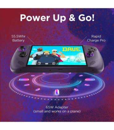 Lenovo Legion Go S 8ARP1 (Power adapter not included) 8 " Touchscreen AMD Ryzen Z2 Go 32 GB Solid-state drive