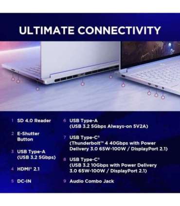 Lenovo Legion 7 16IAX10 Glacier White 16 " OLED WQXGA 2560 x 1600 pixels Intel Core Ultra 9 275HX 32 GB