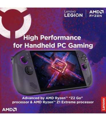 Lenovo Legion Go S 8ARP1 (Power adapter not included) 8 " Touchscreen AMD Ryzen Z2 Go 16 GB Solid-state drive