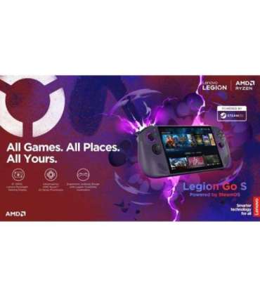 Lenovo Legion Go S 8ARP1 (Power adapter not included) 8 " Touchscreen AMD Ryzen Z2 Go 16 GB Solid-state drive