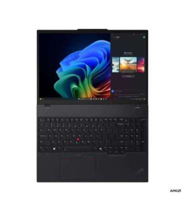 Lenovo ThinkPad T16 G4 AMD Black 16 " IPS WUXGA 1920 x 1200 pixels Anti-glare AMD Ryzen AI 7 PRO 350 |