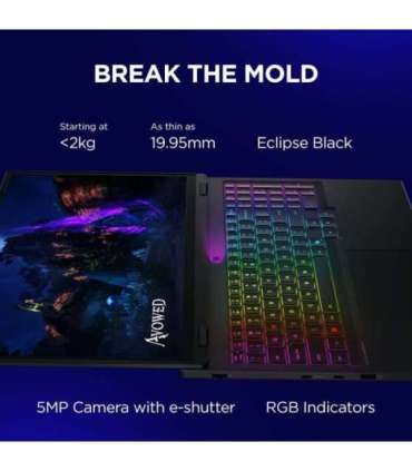 Lenovo Legion 5 15IRX10 Eclipse Black 15.1 " OLED WQXGA 2560 x 1600 pixels Intel Core i7 i7-13650HX 24