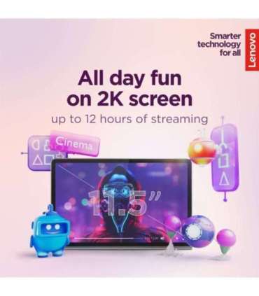 Lenovo Tab (without power adapter) Plus TB351FU 11.5 " Luna Grey 2000 x 1200 pixels MediaTek Helio G99 8 GB