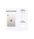 Apple iPad Mini (A17 Pro) 8.3 " Starlight Liquid Retina 2266 x 1488 pixels A17 Pro 256 GB Wi-Fi Front