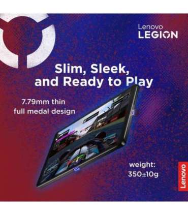 Lenovo Legion Tab (without power adapter) 8.8 " Eclipse Black 2560 x 1600 pixels Qualcomm Snapdragon 8 Gen 3 |
