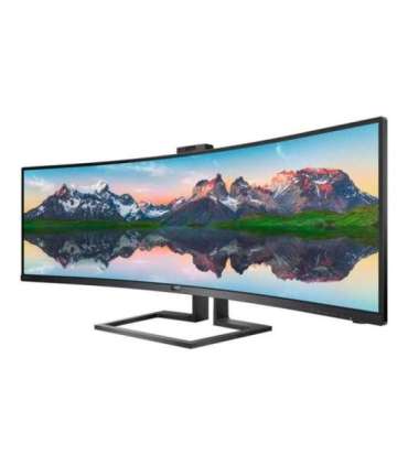Philips SuperWide curved LCD display 499P9H/00 48.8 " VA Dual QHD 32:9 70 Hz 5 ms 5120 x 1440 pixels |