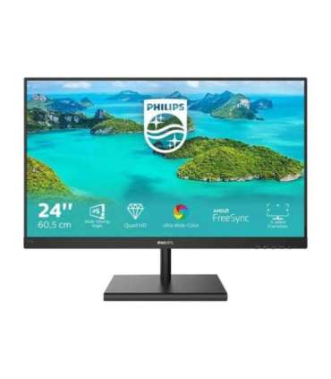 Philips LCD monitor 245E1S 23.8 " IPS QHD 16:9 75 Hz 4 ms 2560 x 1440 250 cd/m² HDMI ports