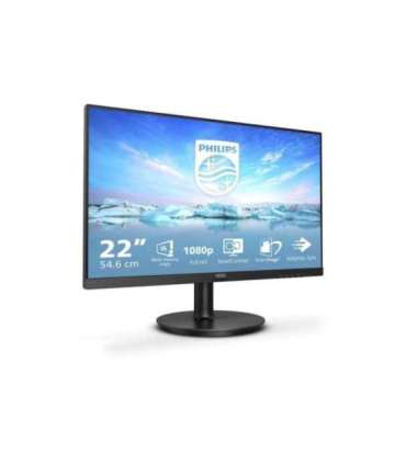 Philips 221V8A 21.5 " VA FHD 75 Hz 4 ms 1920 x 1080 200 cd/m² HDMI ports quantity 1 x HDMI Black