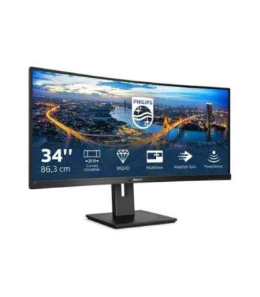 Philips Curved UltraWide 345B1C 34  " VA WQHD 21:9 100 Hz 5 ms 3440 x 1440 300   cd/m² HDMI ports