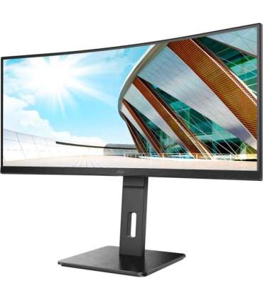 AOC Curved Monitor CU34P2A 34 " VA 21:9 100 Hz 1 ms 3440 × 1440 300 cd/m² Headphone out (3.5mm) |