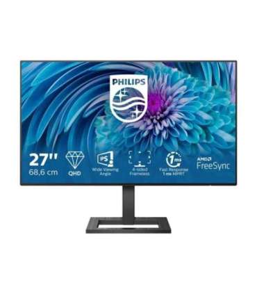 Philips LCD Monitor 275E2FAE 27 " IPS QHD 16:9 75 Hz 4 ms 2560 x 1440 pixels 350 cd/m² HDMI ports