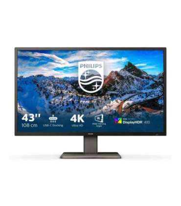 Philips P Line 439P1/00 43 " VA 4K UHD 16:9 60 Hz 4  ms 3840 x 2160 400 cd/m² Headphone output |