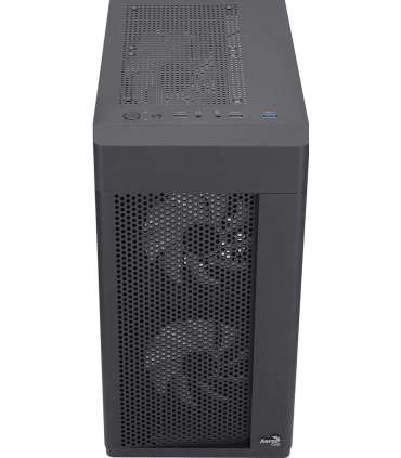 Aerocool HEXFORMBKV2 Micro ATX PC Case 3 Fans FRGB Black