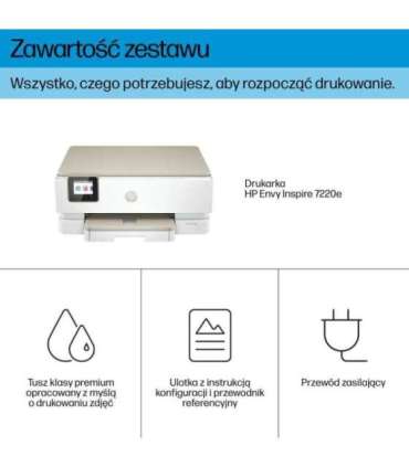 HP ENVY Inspire 7220e Wireless All-in-One Color Printer, Instant Ink Copier, Scanner