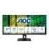 AOC Monitor U34E2M 34 " VA WQHD 21:9 100 Hz 4 ms 3440 x 1440 300 cd/m² HDMI ports quantity 2 |