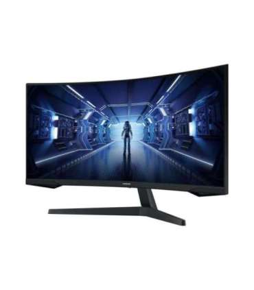 Samsung Curved Monitor LC34G55TWWPXEN 34 " VA UWQHD 21:9 165 Hz 1 ms 3440 x 1440 250 cd/m² HDMI