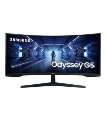 Samsung Curved Monitor LC34G55TWWPXEN 34 " VA UWQHD 21:9 165 Hz 1 ms 3440 x 1440 250 cd/m² HDMI