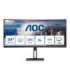 AOC Curved Monitor CU34V5C/BK 34 " VA WQHD 21:9 100 Hz 4 ms 3440 x 1440 300 cd/m² HDMI ports