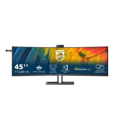 Philips Curved Business Monito 45B1U6900CH/00 44.5 " VA QHD 32:9 60 Hz 4 ms 5120 x 1440 450 cd/m² |