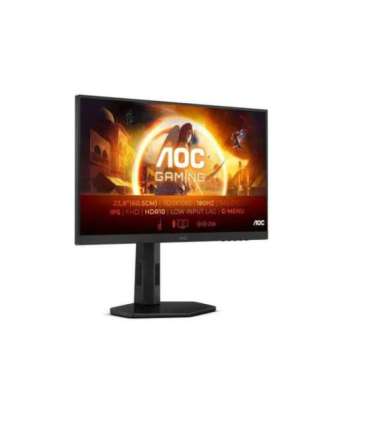 AOC Monitor 24G4X 23.8 " IPS 16:9 180 Hz 1 ms 1920 x 1080 pixels 300 cd/m² HDMI ports quantity 2