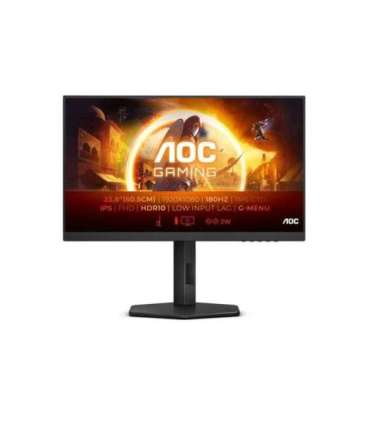 AOC Monitor 24G4X 23.8 " IPS 16:9 180 Hz 1 ms 1920 x 1080 pixels 300 cd/m² HDMI ports quantity 2