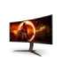 AOC Gaming Monitor CU34G2XP/BK 34 " VA 21:9 180 Hz 1 ms 3440 x 1440 pixels HDMI ports quantity 2 |