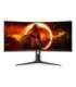AOC Gaming Monitor CU34G2XP/BK 34 " VA 21:9 180 Hz 1 ms 3440 x 1440 pixels HDMI ports quantity 2 |