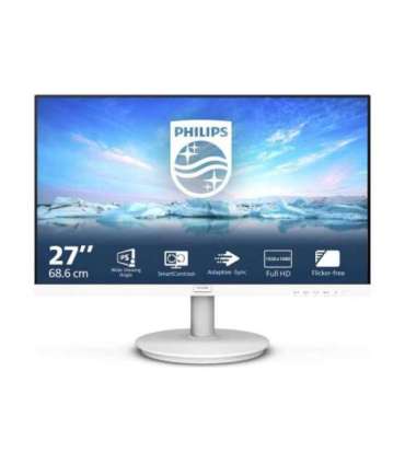 Philips Monitor 271V8AW/00 27 " IPS 16:9 75 Hz 4 ms 1920 x 1080 pixels 250 cd/m² White