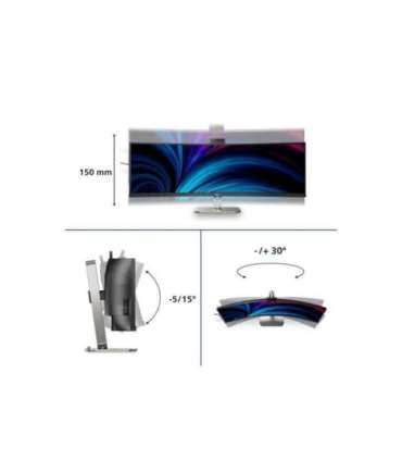 Philips 49B2U6900CH/00 48.8 " VA 32:9 75 Hz 4 ms 5120 x 1440 pixels 450 cd/m² HDMI ports quantity 2