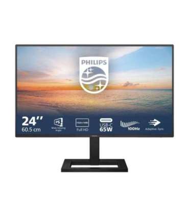 Philips 24E1N1300AE/00 24 " IPS 16:9 100 Hz 4 ms 1920 x 1080 pixels 250 cd/m² HDMI ports quantity 1 |