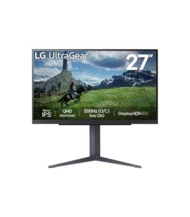 LG 27GS85Q-B 27 " IPS QHD 16:9 180 Hz 1 ms 2560 x 1440 pixels 400 cd/m² HDMI ports quantity 2