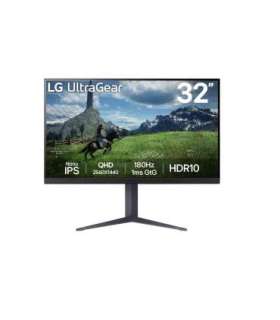 LG 32GS85Q-B 32 " IPS QHD 16:9 180 Hz 1 ms 2560 x 1440 pixels 350 cd/m² HDMI ports quantity 2